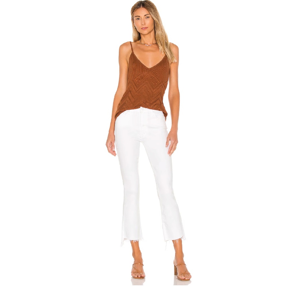 Mother Insider Crop Step Fray Jeans / Fairest of Them All - 26 - Picture 4 of 15